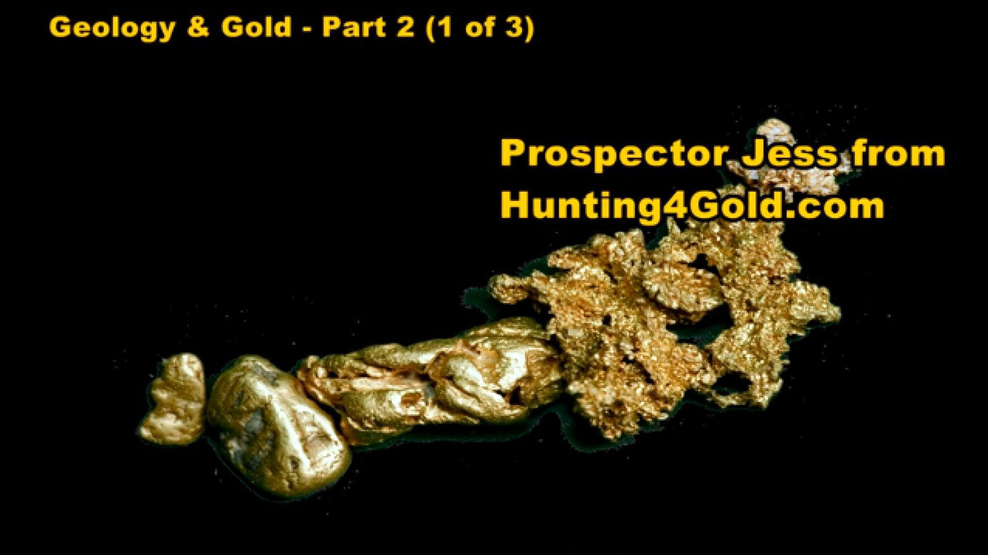 Видео о геологии золота часть 2