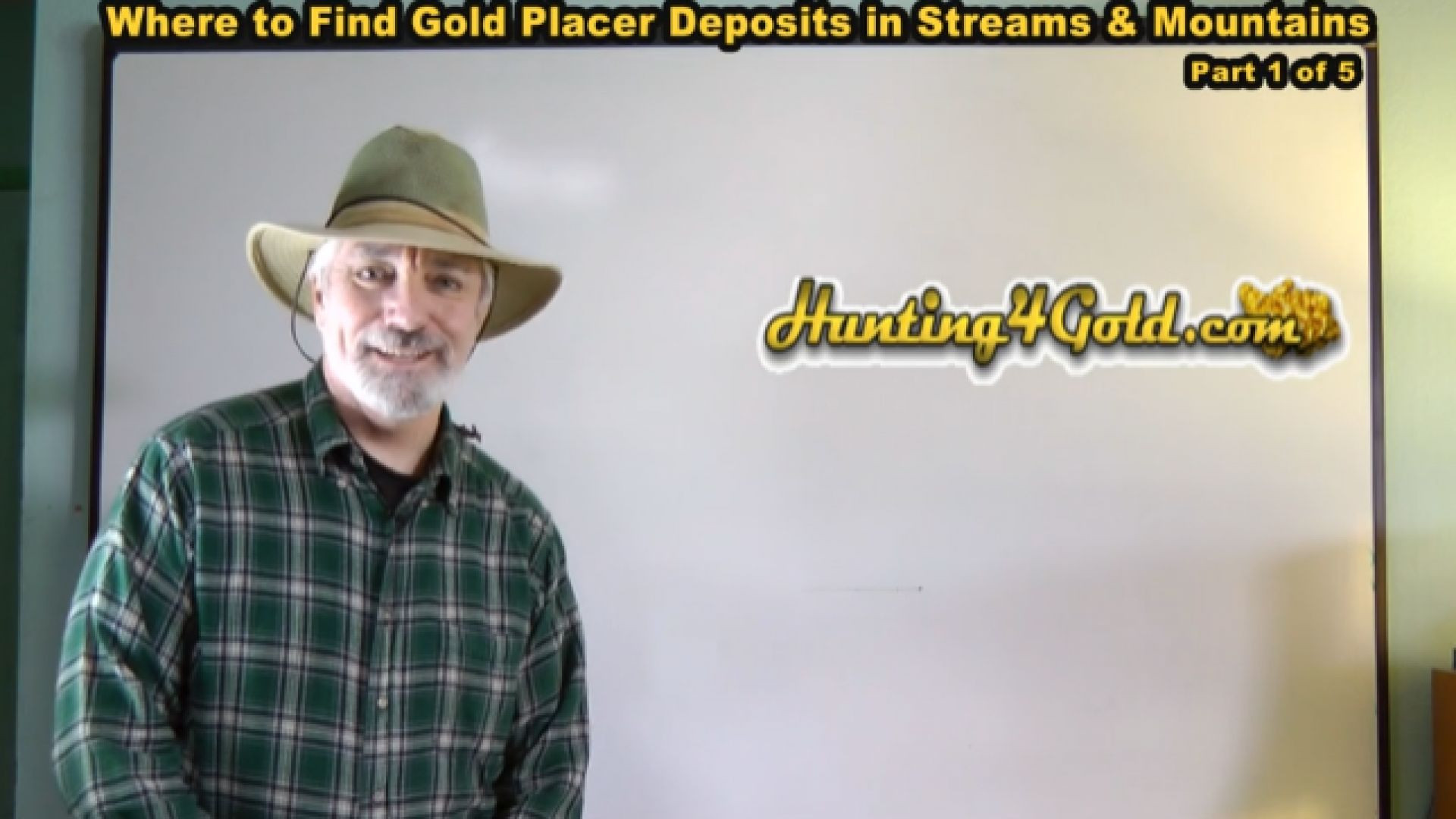 Видео о поиске россыпных месторождений золота